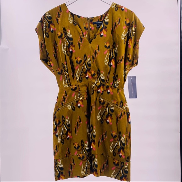 FRENCH CONNECTION Silk Dress - Picture 1 of 8